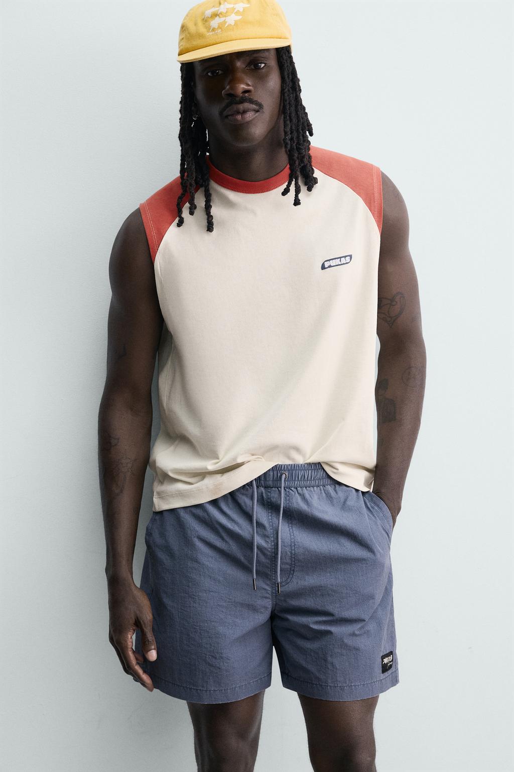 Длинные плавательные шорты pukas surf x zara
