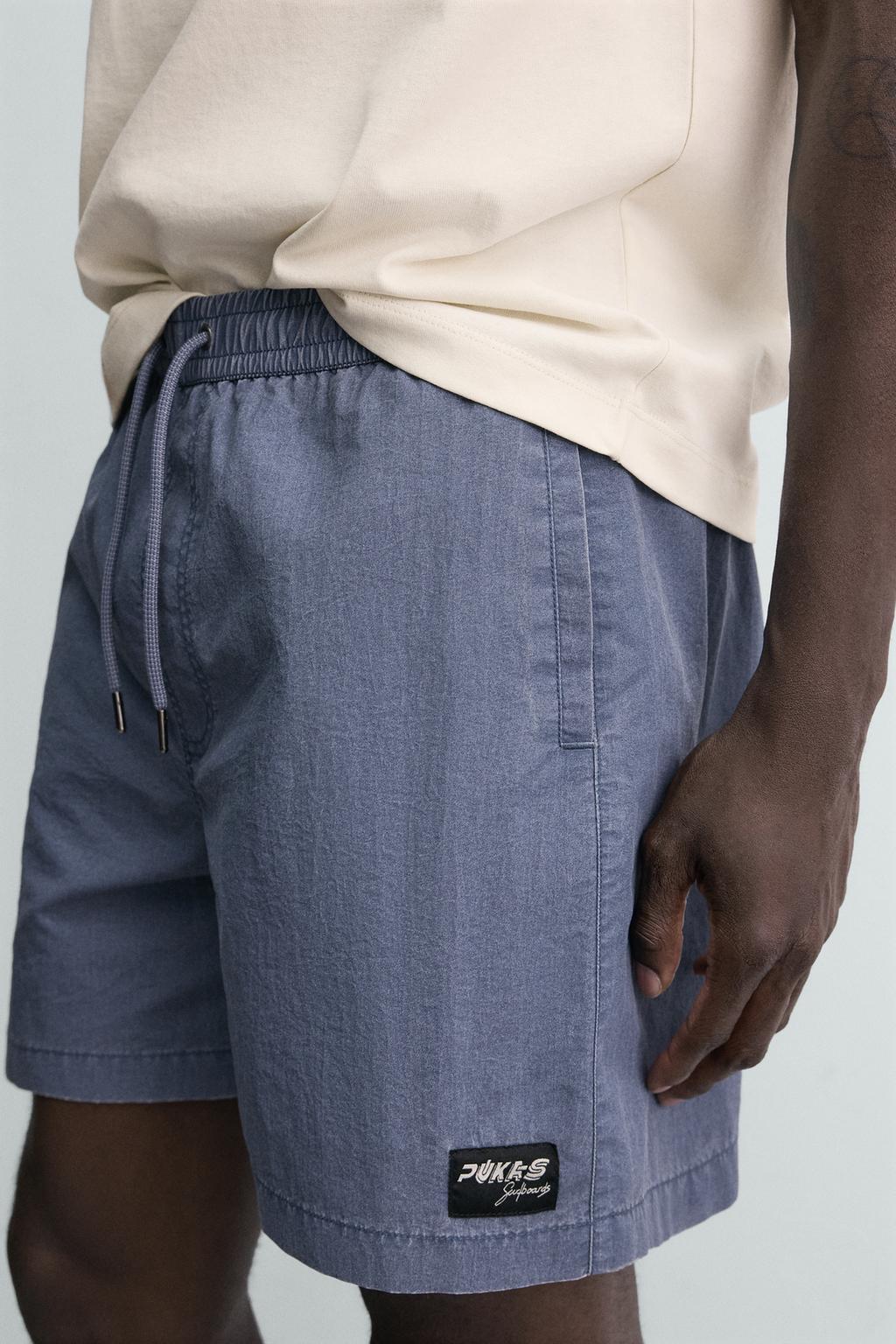 Длинные плавательные шорты pukas surf x zara