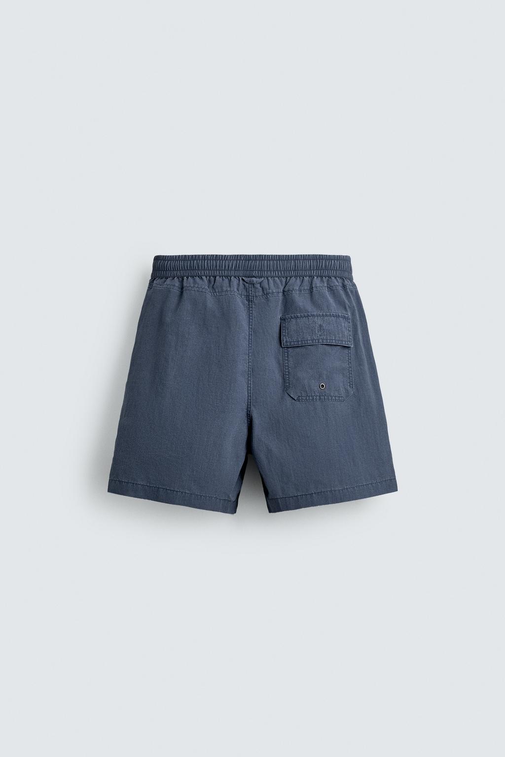 Длинные плавательные шорты pukas surf x zara