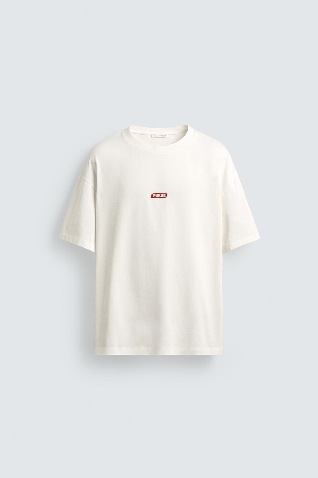 Футболка pukas surf x zara с фотопринтом