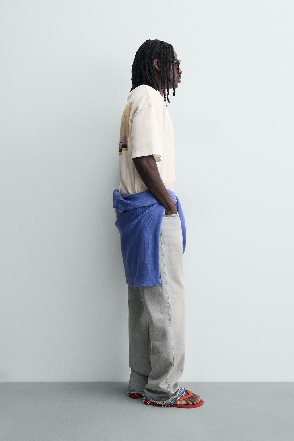 Футболка pukas surf x zara с фотопринтом
