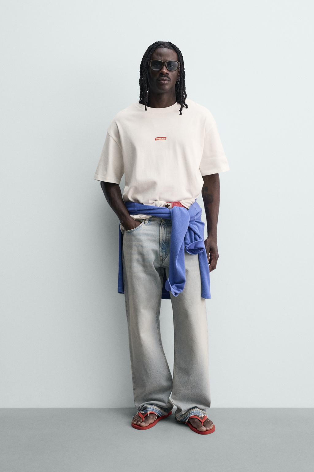Футболка pukas surf x zara с фотопринтом