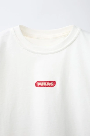 Футболка с логотипом и фотографическим принтом pukas surf- Заказать в России