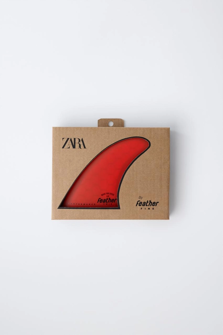 Двойные серф-лопасти feather fins ® x zara