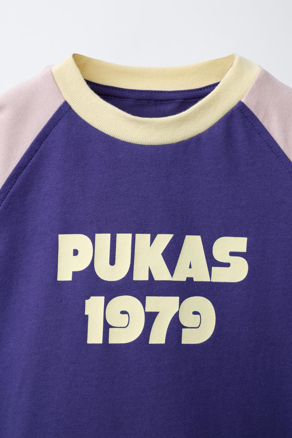 Футболка с рукавами реглан pukas surf
