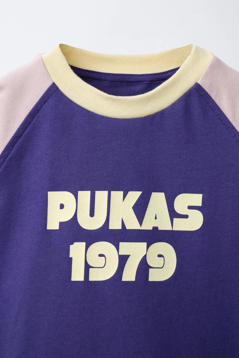 Футболка с рукавами реглан pukas surf