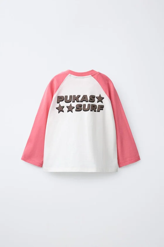 Футболка с длинными рукавами реглан pukas surf