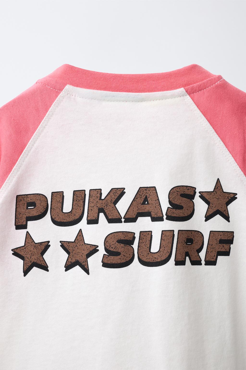 Футболка с длинными рукавами реглан pukas surf