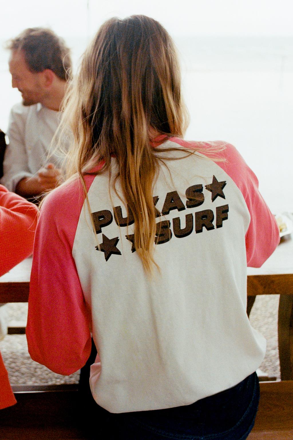 Футболка с круглым вырезом и рукавами реглан pukas surf