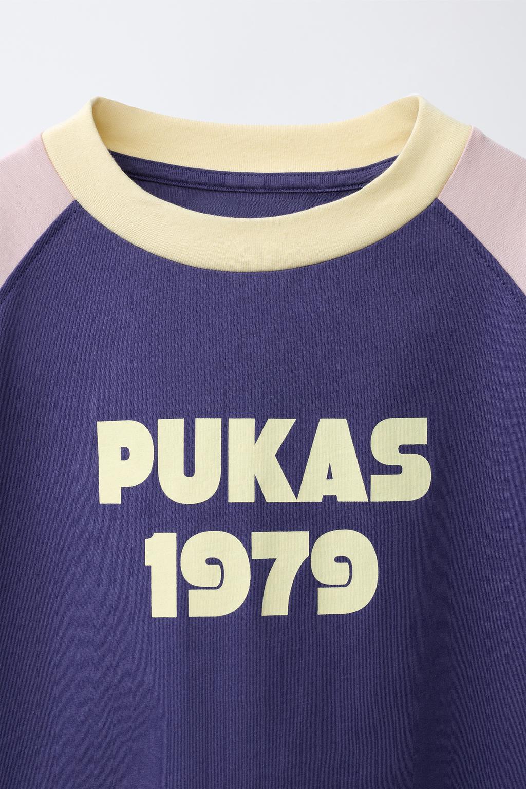 Футболка с рукавами реглан pukas surf