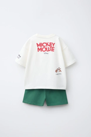 Комплект из футболки и бермуд «микки маус» © Disney- Заказать в России