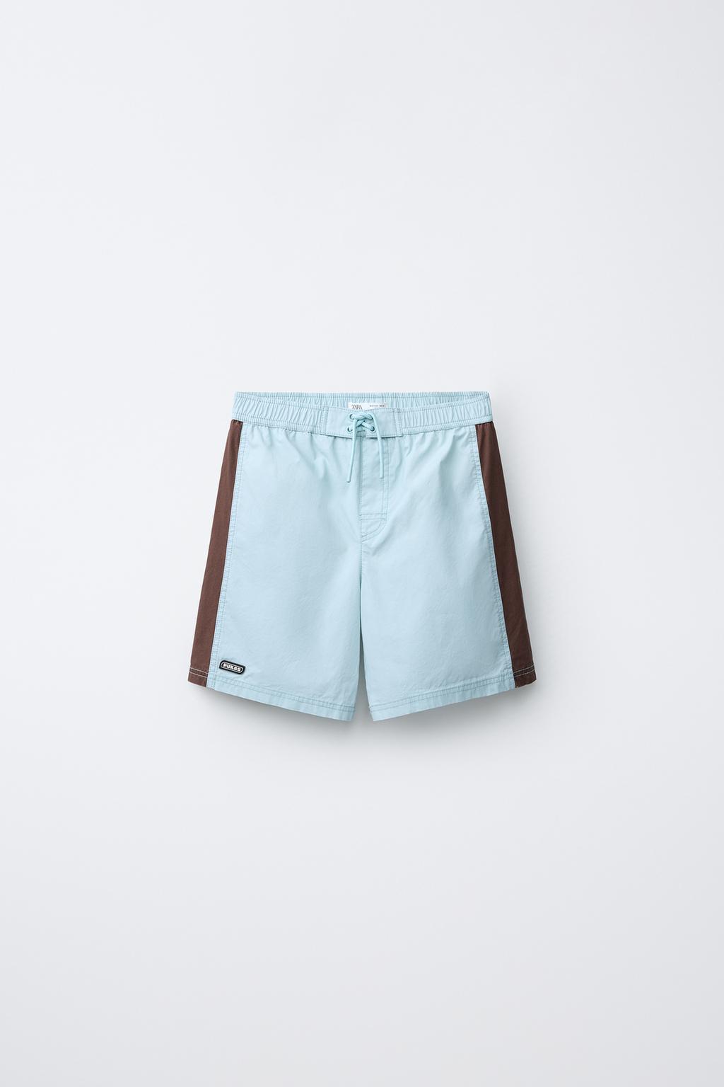 Плавательные шорты pukas surf colour block для детей 6-14 лет