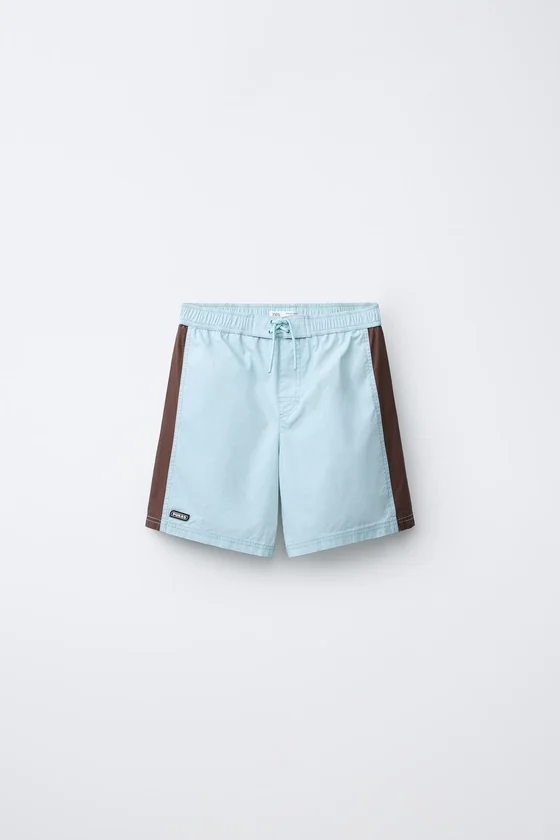 Плавательные шорты pukas surf colour block для детей 6-14 лет