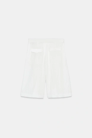 Длинные шорты с поясом — коллекция Zara «Zw»- Заказать в России