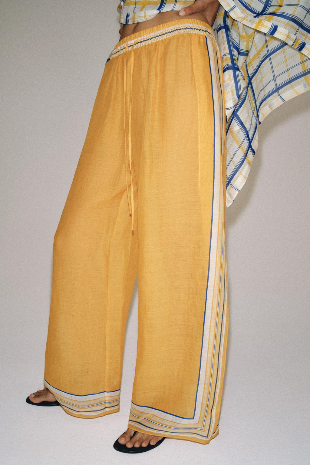 БРЮКИ ИЗ 100% РАМИ — ZW COLLECTION