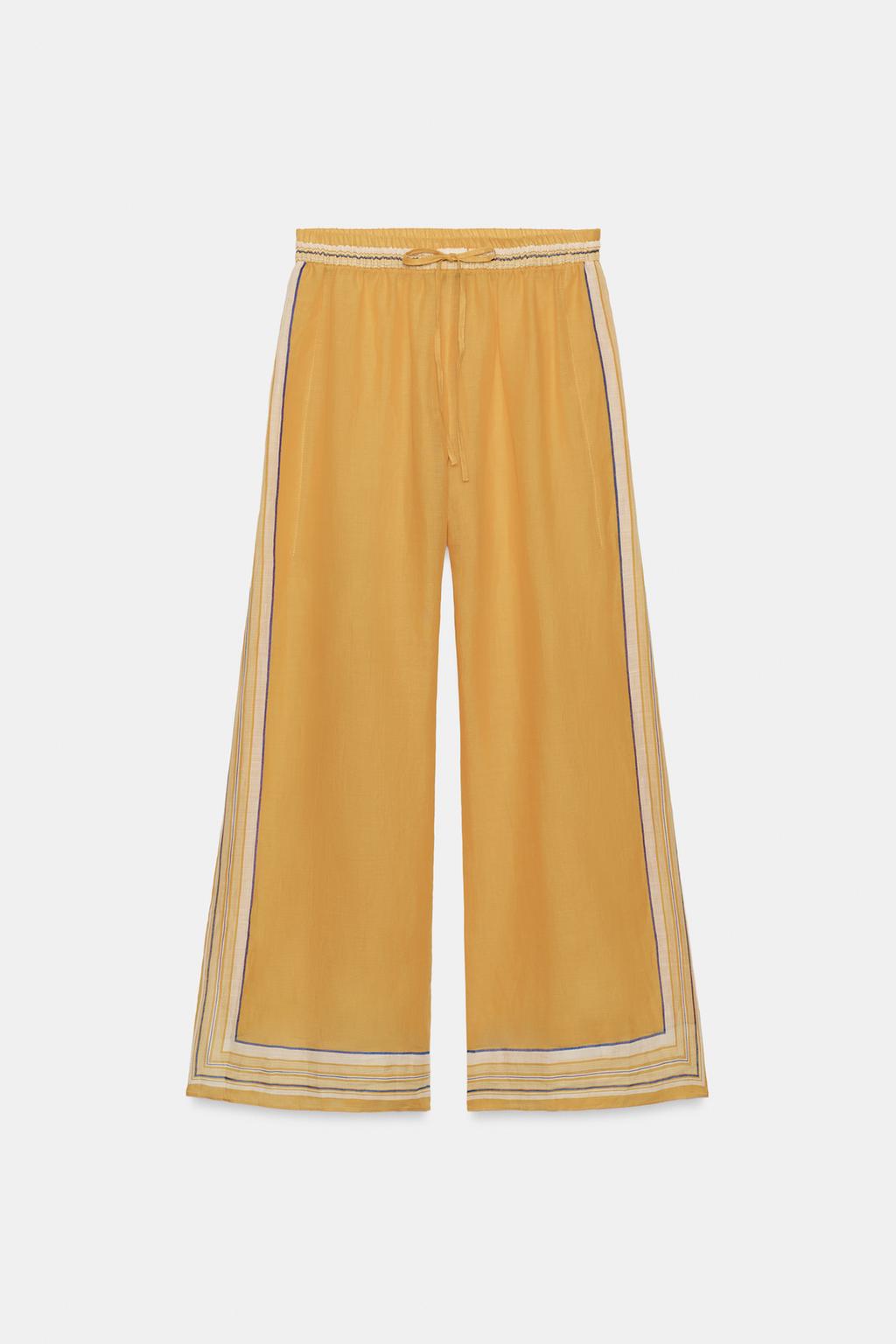 БРЮКИ ИЗ 100% РАМИ — ZW COLLECTION
