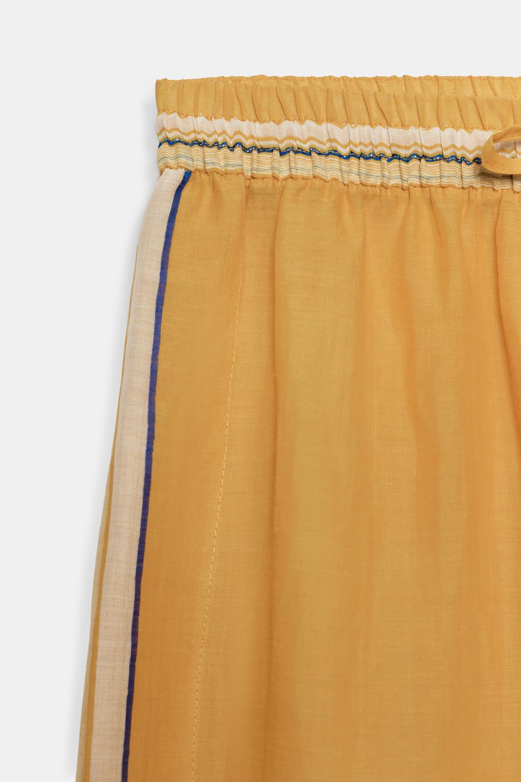 БРЮКИ ИЗ 100% РАМИ — ZW COLLECTION