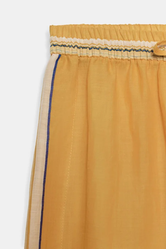 БРЮКИ ИЗ 100% РАМИ — коллекция Zara «ZW»