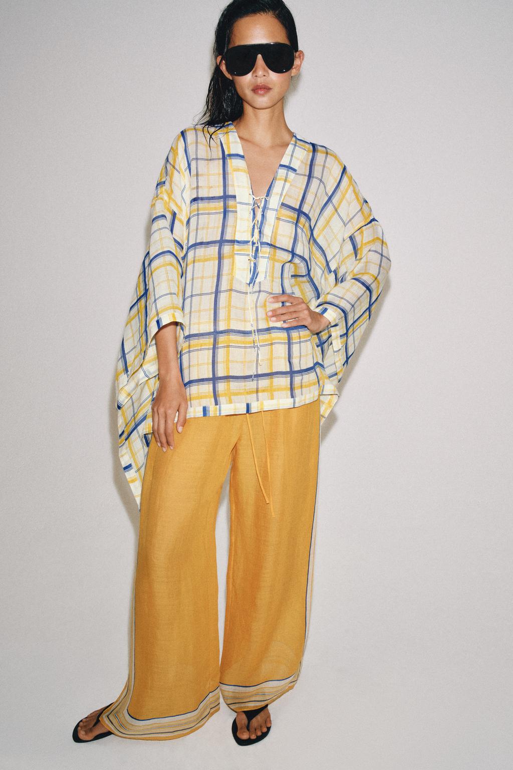 БРЮКИ ИЗ 100% РАМИ — ZW COLLECTION