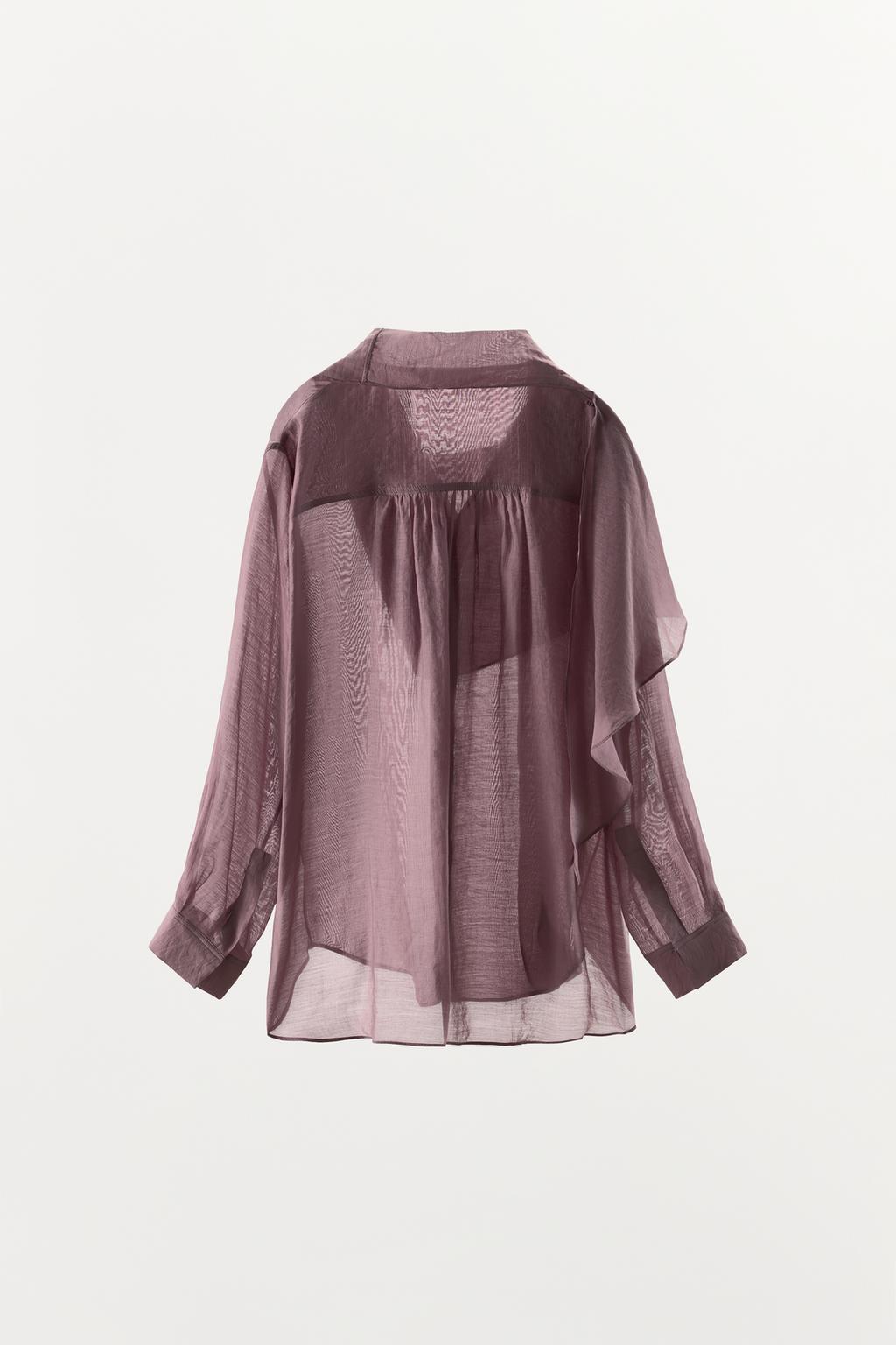 РУБАШКА С ШАРФОМ ZW COLLECTION
