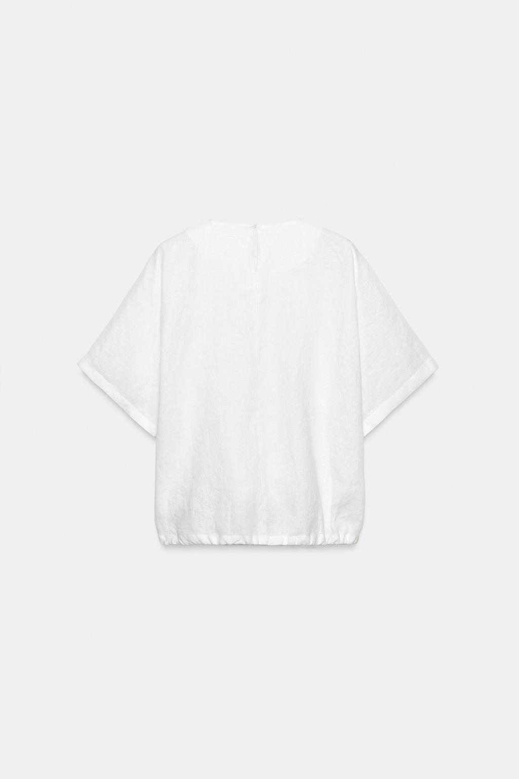 ТОП ИЗ 100% ЛЬНА НА ШНУРОВКЕ — ZW COLLECTION