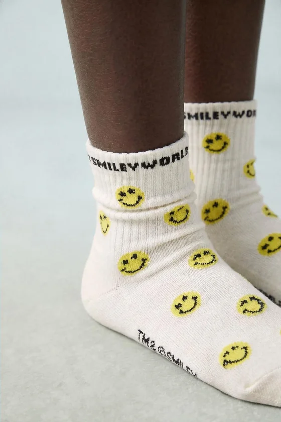 НАБОР ИЗ 2 ПАР НОСКОВ SMILEYWORLD ® В ШАХМАТНУЮ КЛЕТКУ