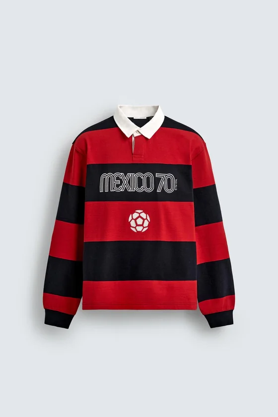 ПОЛО В ПОЛОСКУ MEXICO 70 FIFA WORLD CUP™ FIFA CLASSICS