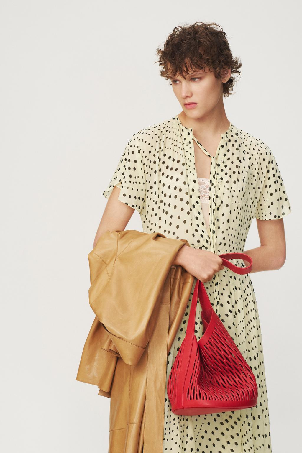 ПЛАТЬЕ В ГОРОШЕК — THE ITEM ZARA WOMAN