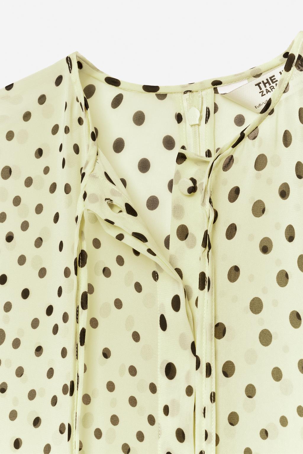 ПЛАТЬЕ В ГОРОШЕК — THE ITEM ZARA WOMAN