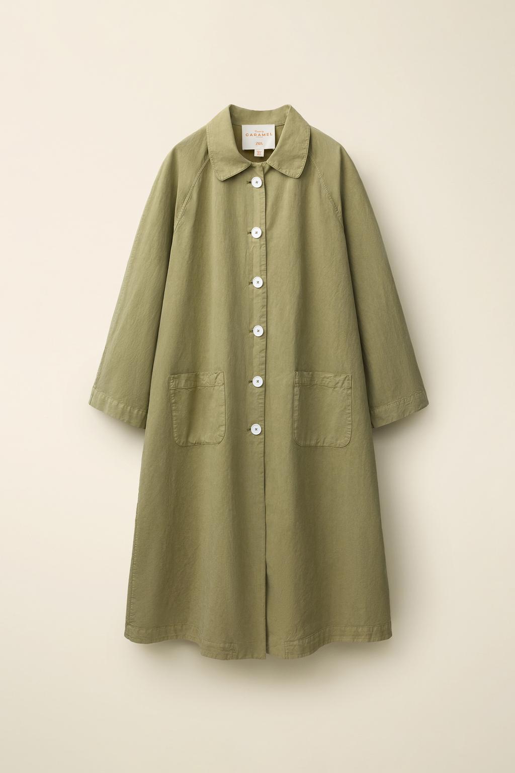 Тренч из коллекции caramel london x zara