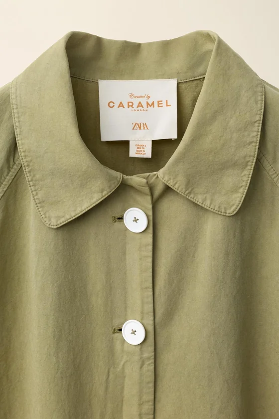 Тренч из коллекции caramel london x zara