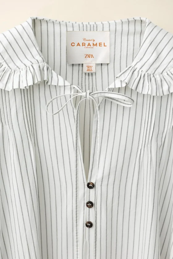 Платье в полоску из коллекции caramel london x zara