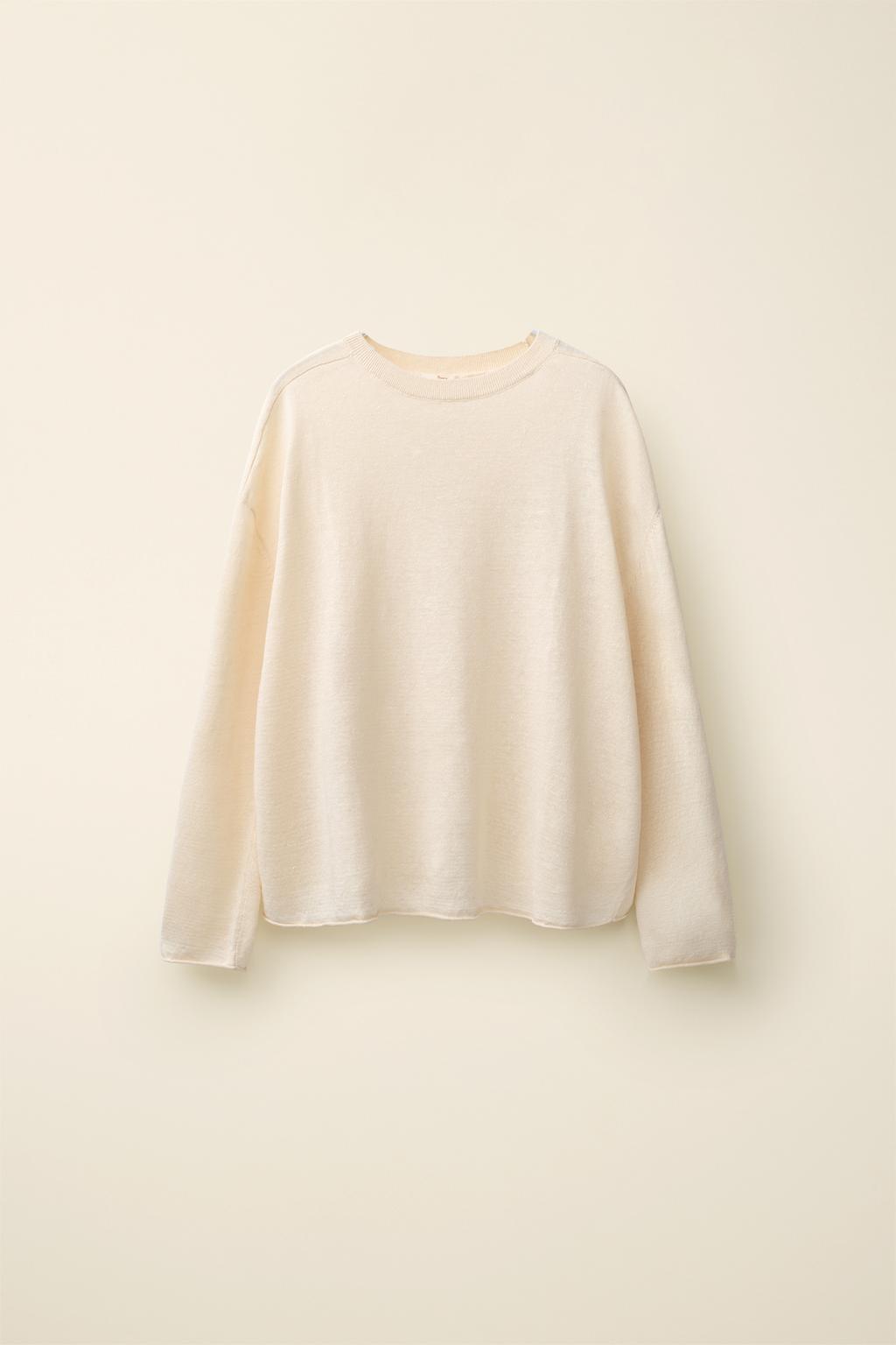 Джемпер из 100% льняной пряжи от caramel london x zara