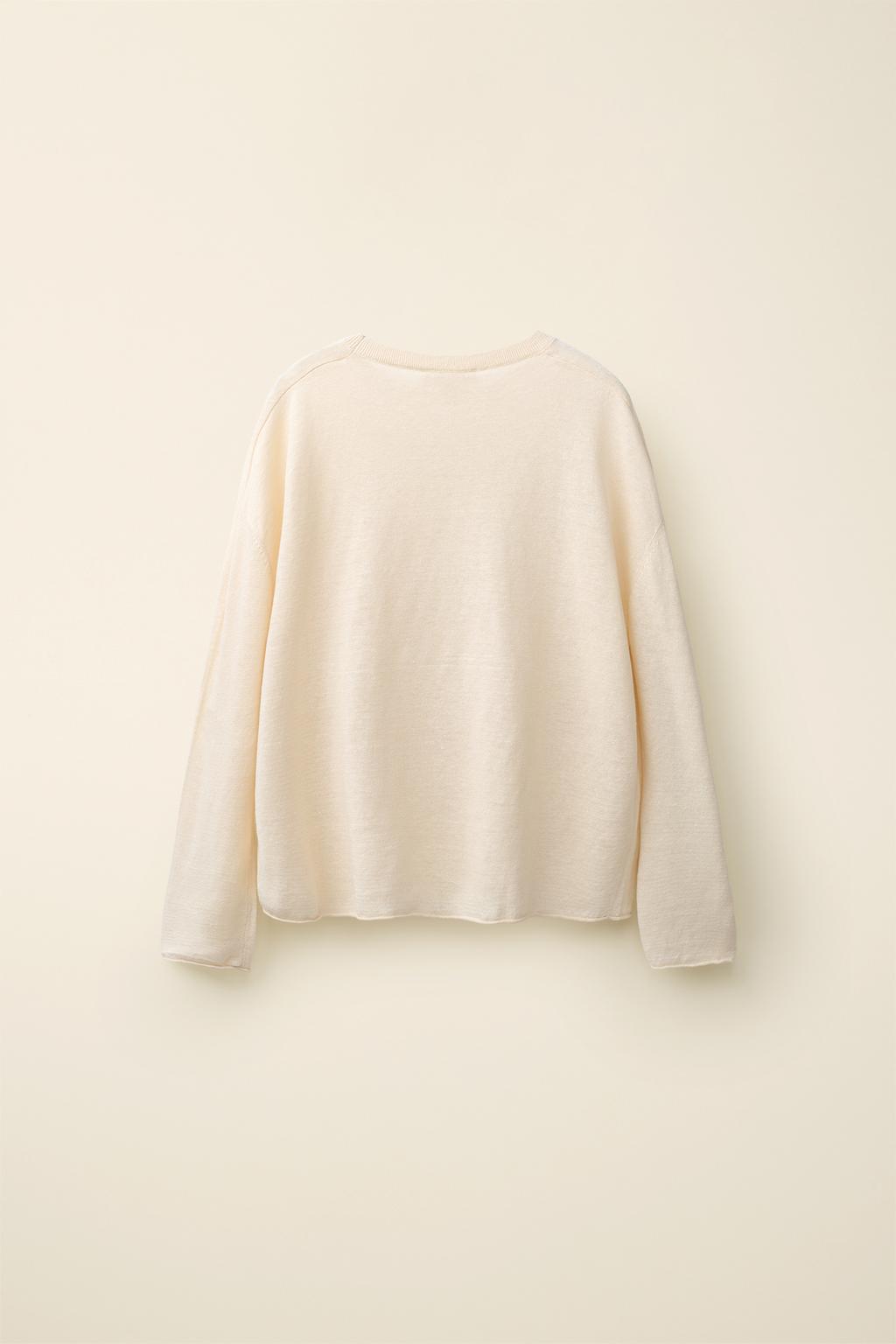 Джемпер из 100% льняной пряжи от caramel london x zara