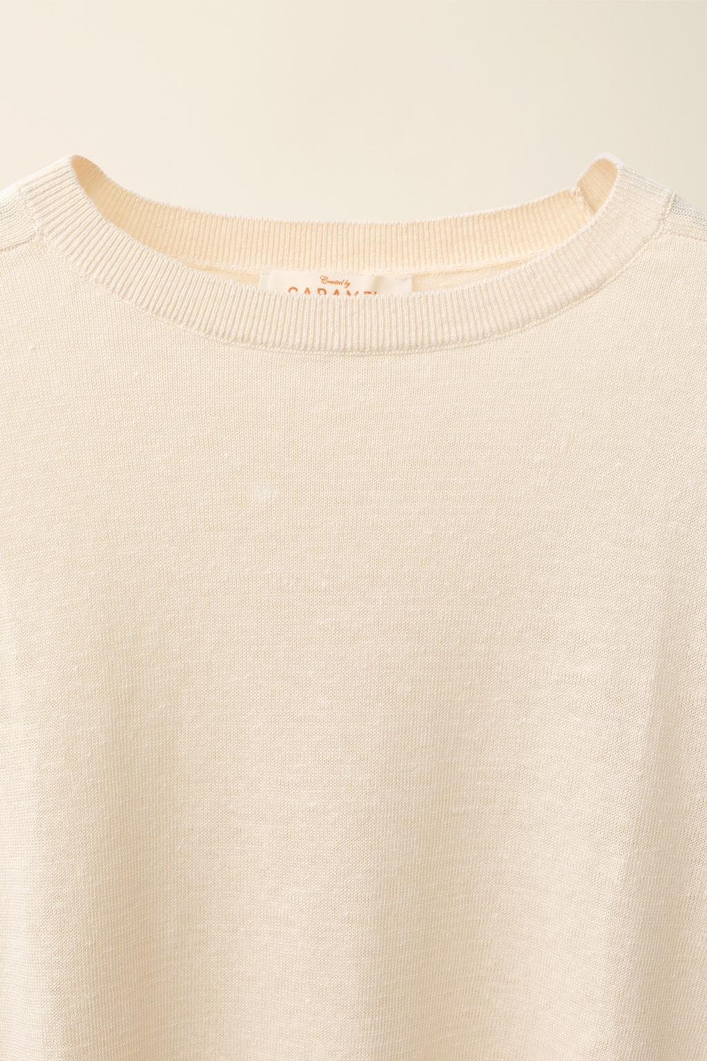 Джемпер из 100% льняной пряжи от caramel london x zara