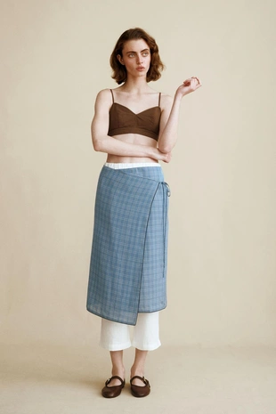 Топ из поплина created by caramel london x zara- Заказать в России