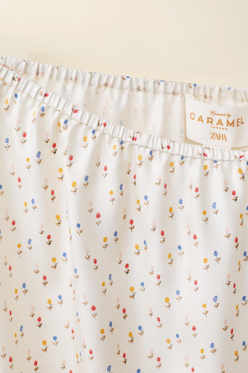 Юбка из 100% шелка созданная caramel london x zara