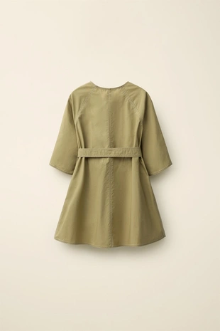 Платье из поплина с поясом created by caramel london x zara- Заказать в России