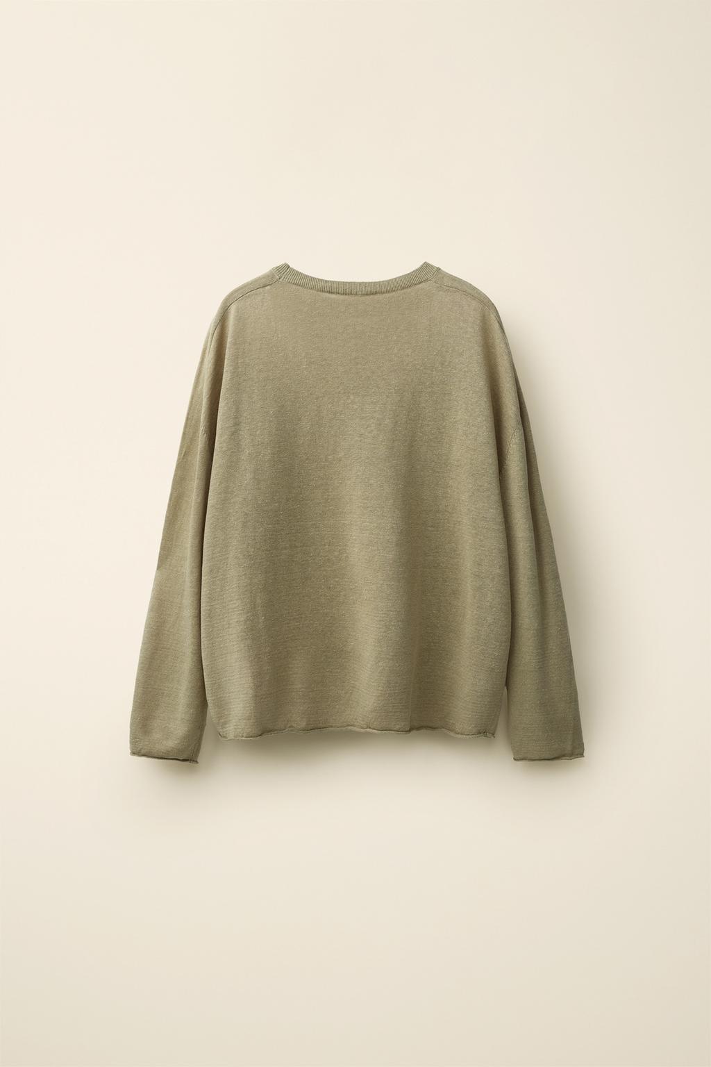 Джемпер 100% лён от caramel london x zara