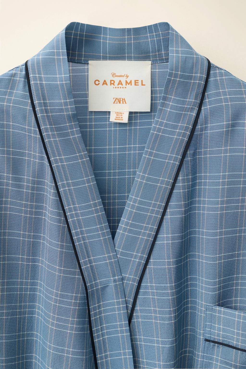 Платье миди в клетку из коллекции caramel london x zara