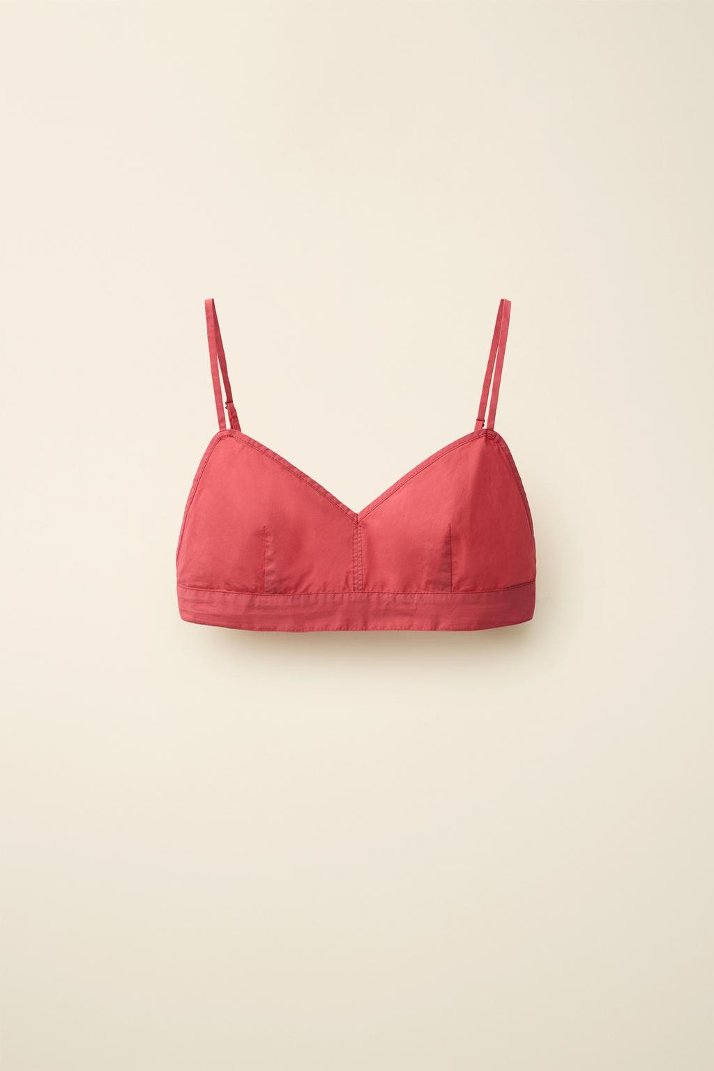 Топ из поплина created by caramel london x zara