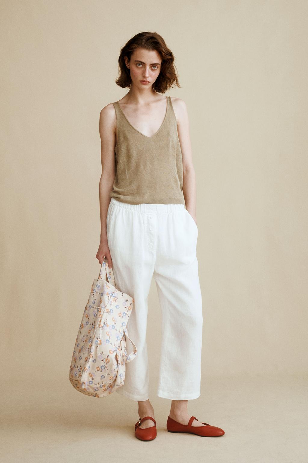 Кожаные балетки created by caramel london x zara