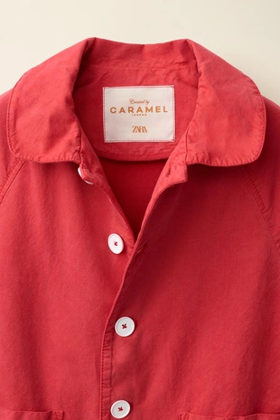 Длинный тренч с воротником питер пэн, созданный caramel london x zara- Заказать в России