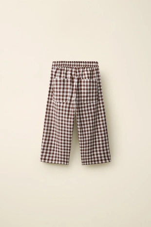 Брюки в клетку gingham созданные caramel london x zara- Заказать в России