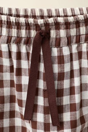 Брюки в клетку gingham созданные caramel london x zara- Заказать в России