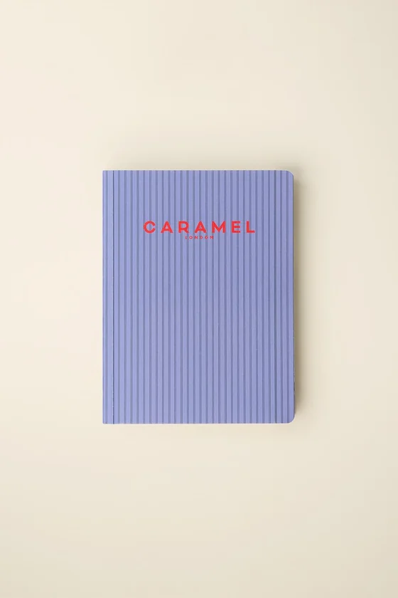 Полосатый блокнот из специальной коллекции caramel london x zara
