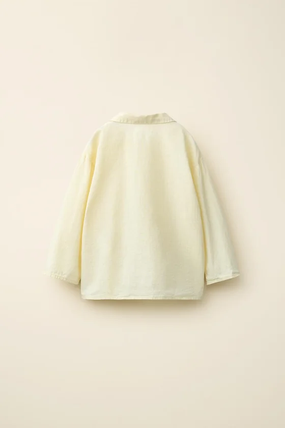 Рубашка с плиссировкой из коллекции caramel london x zara