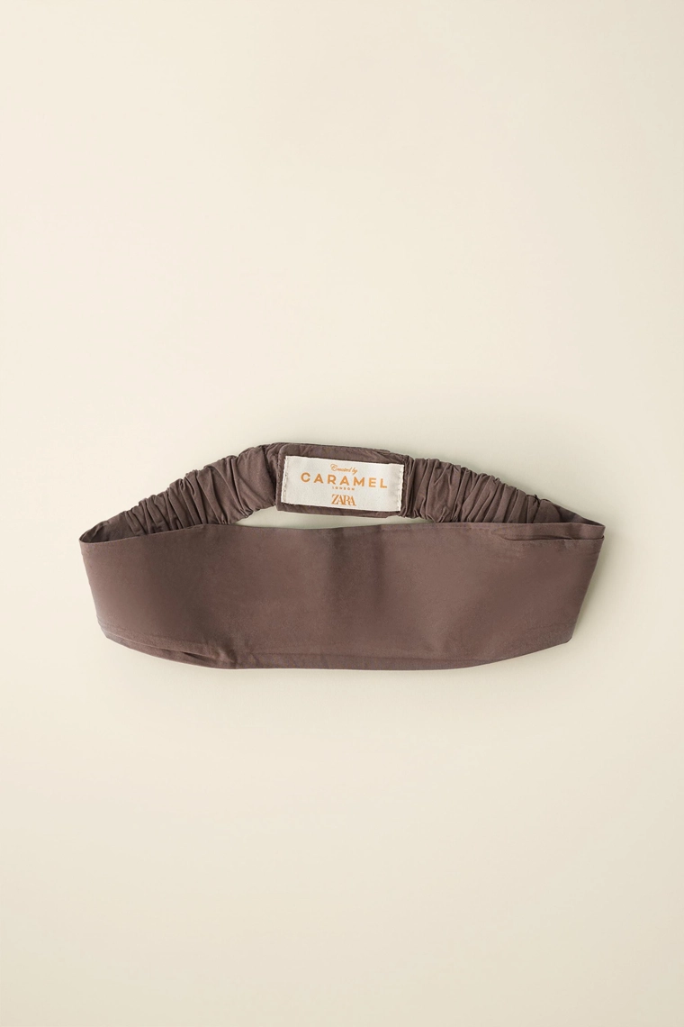 Эластичная повязка на голову caramel london x zara