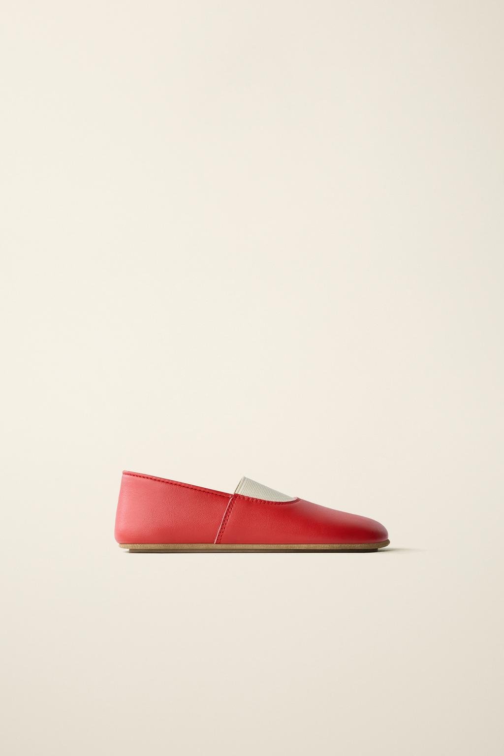 Балетки из кожи created by caramel london x zara
