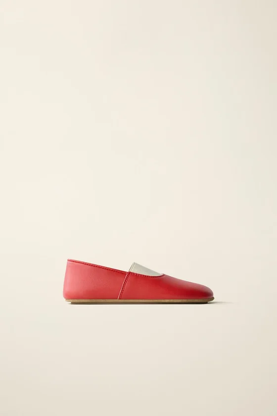 Балетки из кожи created by caramel london x zara
